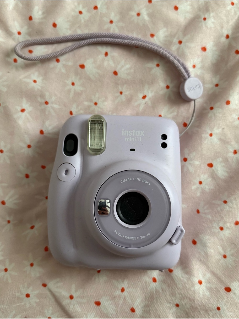 For PARTS ONLY. Instax Mini 11 Instant Camera - Pale Lilace